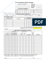 AWS SEISMIC SPECIMEN KIT Blank Worksheets