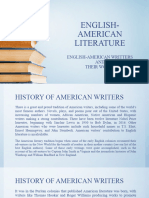 English-American Writers and Their Works