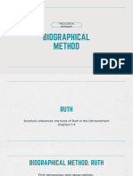 Biographical Method - TS