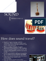 Physics-SOUND (IGCSE)