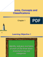 Chapter 1 - Cost Term, Concept and Classification