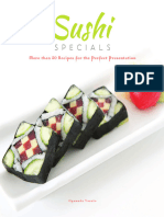 Sushi Specials - 50 Recipes