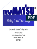 Mining Truck Technology: Leadership Review: Trolley Assist Donald Lindell