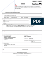 Articles of Dissolution (Manitoba)