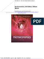 Test Bank For Microeconomics 9th Edition William Boyes Michael Melvin