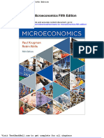 Test Bank For Microeconomics Fifth Edition