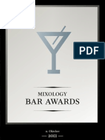 Nominierte Der Fünften Mixology Bar Awards