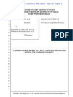 FSA Motions Summary Judgment FILED