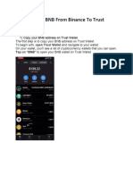 How To Send BNB From Binance To Trust Wallet