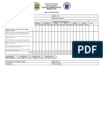 q1 Table of Specifications Org and MNGMT