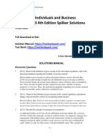 Taxation of Individuals and Business Entities 2013 4th Edition Spilker Solutions Manual 1