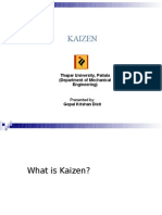 Kaizen PPT by Gopal K. Dixit