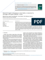 Eduarda Et Al (2023) Removal of Organic Contaminants in Water Bodies or Wastewater by Microalgae of The Genus Chlorella - A Review