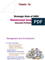 Chapter One Strategic Role of HRM