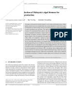 Hydrothermal Liquefaction of Malaysia's Algal Biomass For High Quality Bio Oil Production