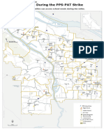 School Meal Map - Portland Teachers Strike