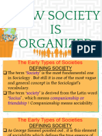 Week 5 6 HOW SOCIETY IS ORGANIZED