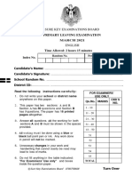 Sure Key Examinations Board: Primary Leaving Examination