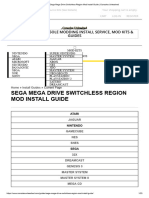 Sega Mega Drive Switchless Region Mod Install Guide - Consoles Unleashed