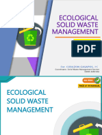 Ra 9003 - Ecological Solid Waste Management