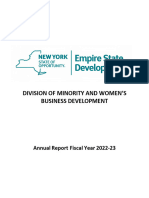 MWBE FY2223 - DMWBDAnnualReport