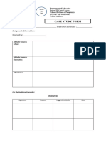 3 CASE STUDY Form