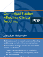 Gaberson Chapter 01 PPT - Teaching Philosophy and Foundations of Clinical Teaching