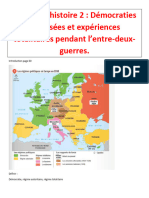 Séquence Histoire 2 Démocraties Fragilisées Et Expériences Totalitaires Dans L'entre-Deux-Guerres