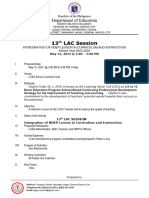 Lces 13th Lac Session22 2023