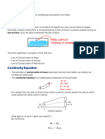 Module 2 - Continuity and Energy