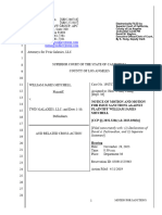 Legal Billy Vs TG 2023-11-01 TG Motion For Sanctions