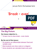 Break Even