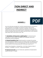 Taxation Direct and Indirect