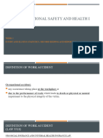 Occupational Health and Safety