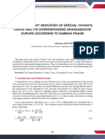 On The Tangent Indicatrix of Special Viviani's Curve and Iits Corresponding Smarandache Curves According To Sabban Frame