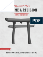 (Extended) Roll Me A Religion - by Assassin NPC
