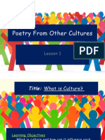 Poetry From Other Cultures Other