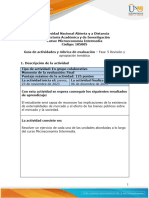 Guia de Actividades y Rúbrica de Evaluación Fase 5 - Revisión y Apropiación Temática