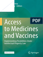 Access To Medicines and Vaccines: Carlos M. Correa Reto M. Hilty Editors
