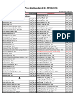 Redwood Pharma Poison Price List 26.08.2023