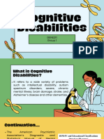 Cognitive Disabilities