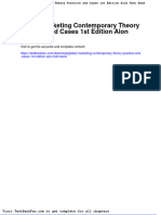 Full Download Global Marketing Contemporary Theory Practice and Cases 1st Edition Alon Test Bank