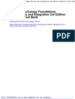 Full Download What Is Psychology Foundations Applications and Integration 3rd Edition Pastorino Test Bank