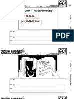 The Summoning Production Storyboard