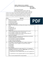 PT-1 Chemistry (SET-B) 2023-24