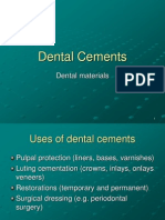 Lecture 9 & 10 - Cements (Slides)