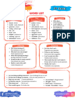 More & More 8.1 Vocabulary