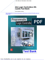 Programmable Logic Controllers 5th Edition Petruzella Test Bank