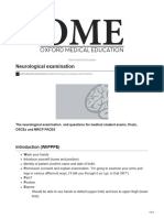 Neurological Examination