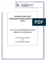 Syllabus Structure B.tech Chemical Engg and SY B.tech Syllabus Revised 3rd April 2019